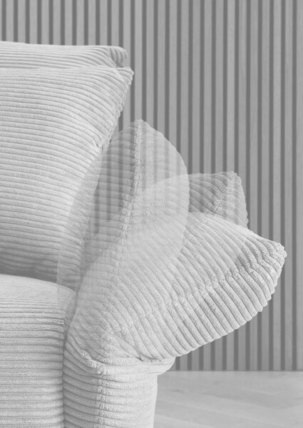 ROHOVÁ SEDAČKA, textil, cappuccino P & B - Sedací soupravy, Online Only