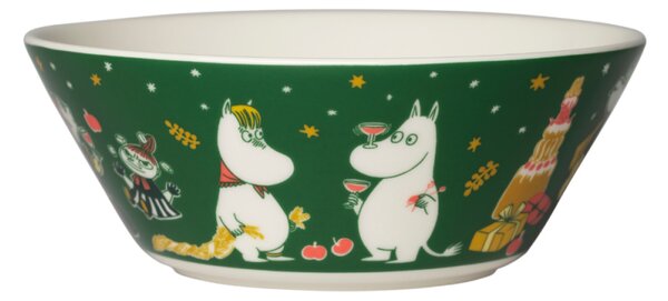 Arabia Miska Moomin Gift of Love 15cm, zelená