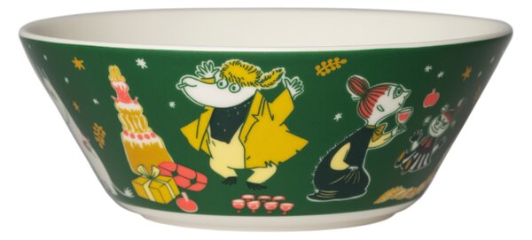 Arabia Miska Moomin Gift of Love 15cm, zelená
