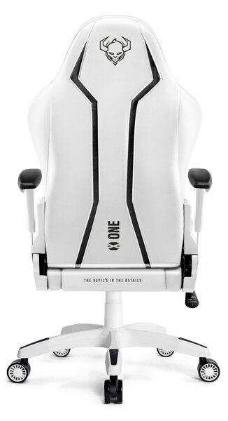 Herní židle Diablo X-One 2.0 Normal Size: bílo-černá