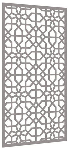 Zahradní nástěnná dekorace 105 x 55 cm corten Maurský design
