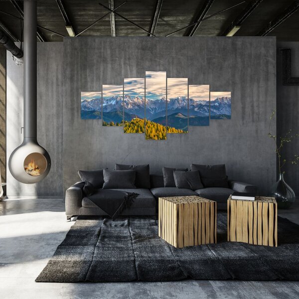 Obraz - horské panorama (210x100 cm)