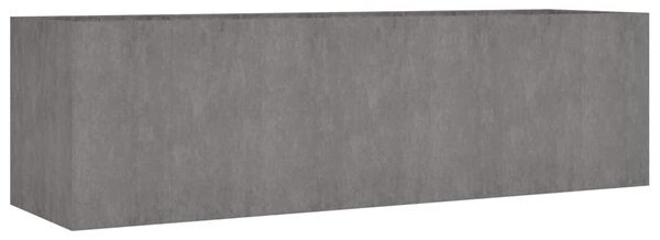 Zahradní vyvýšený záhon 280 x 80 x 80 cm cortenová ocel