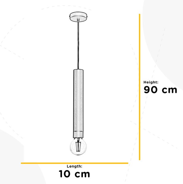 ZÁVĚSNÉ SVÍTIDLO, 10/90 cm - Online Only svítidla, Online Only