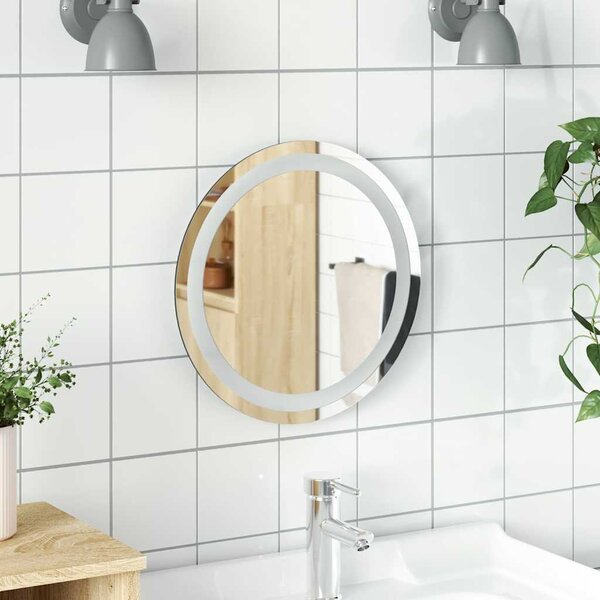 Koupelnové LED zrcadlo 40 cm kulaté