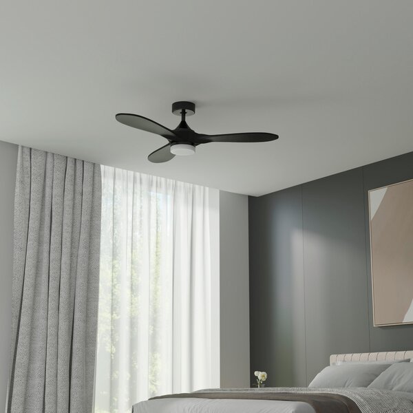 STROPNÍ VENTILÁTOR, 132/35 cm Mican - Stropní svítidla