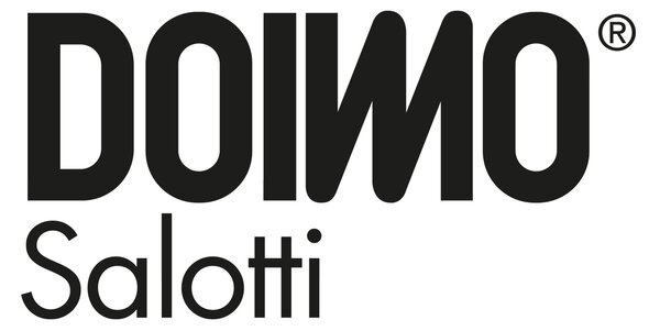Doimo Salotti Minimalistické křeslo Tania, látka Podnoží: Dub (Venere Cenere) - dřevo, Čalounění: kategorie C - látka