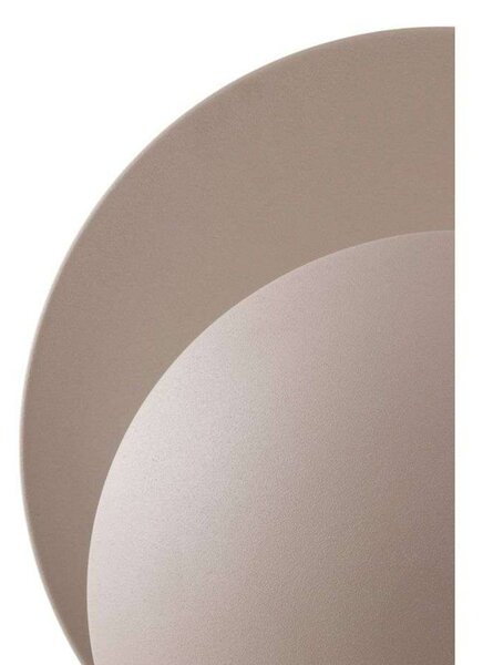 Globen Lighting stolní lampa ORBIT, béžová, výška 32 cm, Krémová / jantar, Obývací pokoj / jídelna, kov, Design