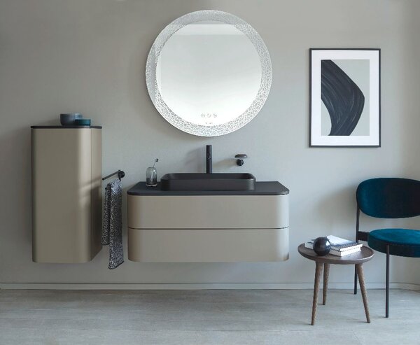 Duravit C.1 umyvadlová baterie stojící černá C11030002046