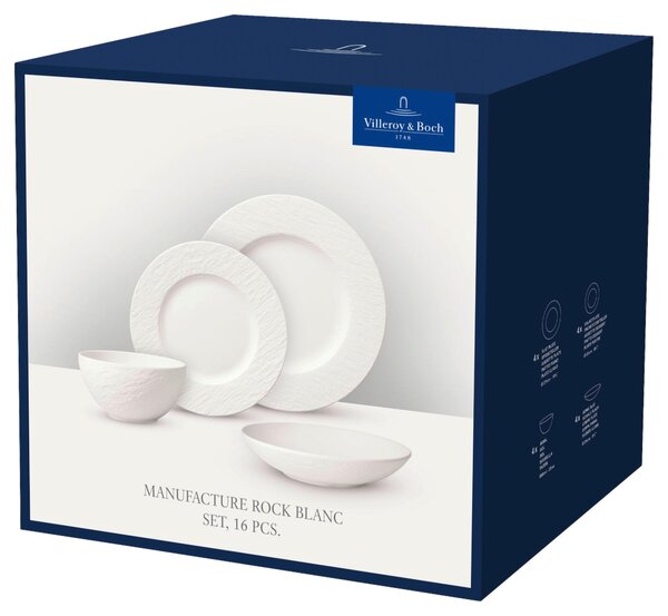 KOMBINOVANÁ SOUPRAVA 16dílné, porcelán (fine china) keramika Villeroy & Boch - Kolekce nádobí