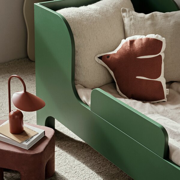 FERM LIVING Polštář Swif Bird, Baked Clay