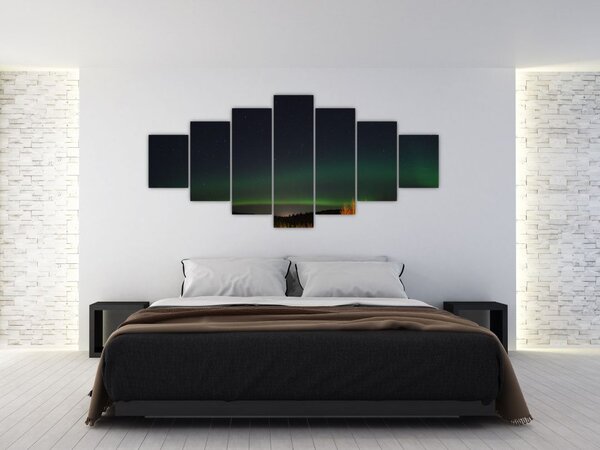 Obraz polární záře (210x100 cm)