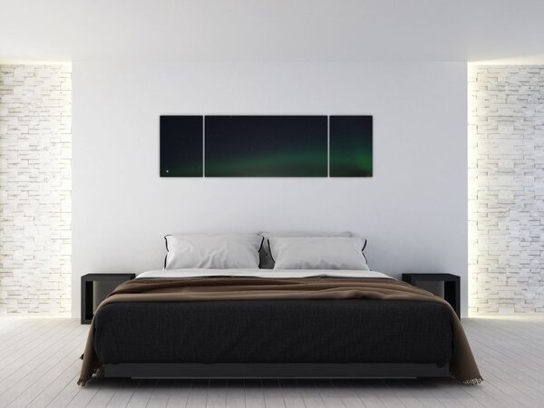 Obraz polární záře (170x50 cm)