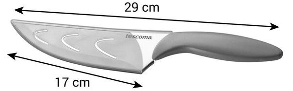 Nůž kuchařský MOVE 17 cm, s ochranným pouzdrem