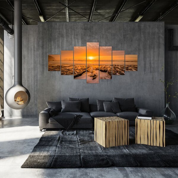 Obraz západu slunce (210x100 cm)
