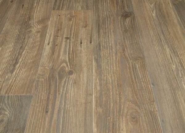 Breno PVC SUPREME Barn Pine 631M - tmavé dřevo, šíře 100 cm