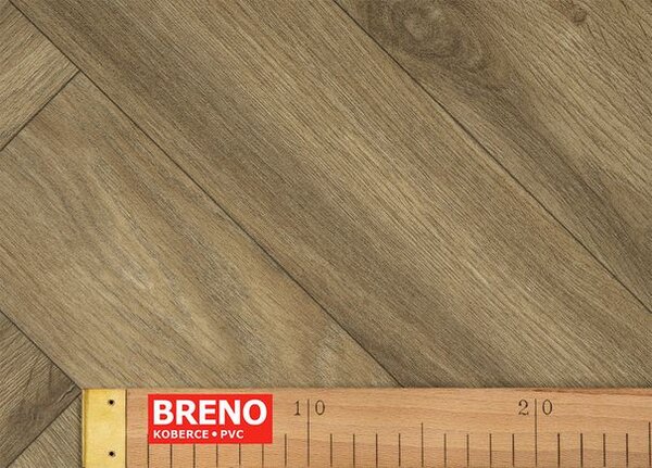Breno PVC SOHO Laurel Oak 669D - dřevěné parkety, šíře 100 cm