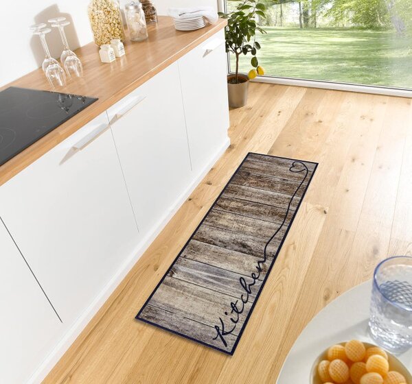 Koberec / Běhoun Hanse Home Cook & Clean Kitchen taupe / hnědý