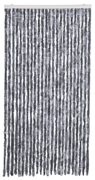 Závěs proti hmyzu stříbrný 100 x 230 cm žinylka