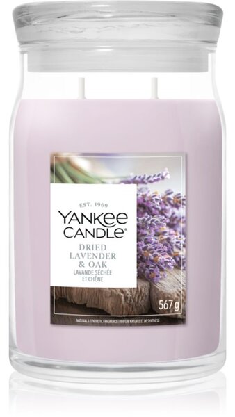 Yankee Candle Dried Lavender & Oak vonná svíčka 567 g