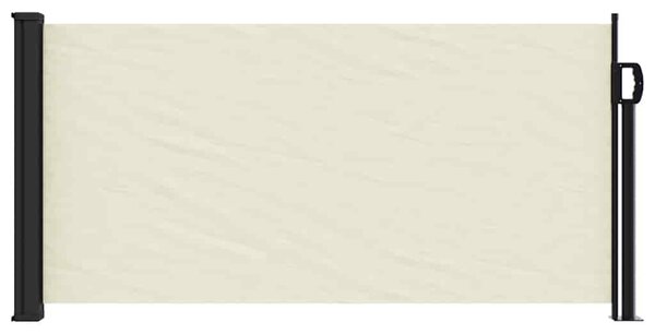 Zatahovací boční markýza krémová 100 x 300 cm