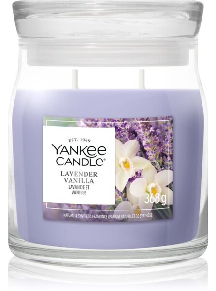 Yankee Candle Lavender Vanilla vonná svíčka 268 g