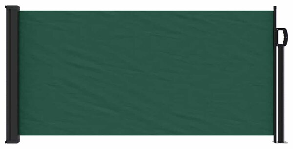 Zatahovací boční markýza tmavě zelená 100 x 300 cm