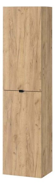 Cersanit Malika, vysoká závěsná skříňka 400x300x1600 mm, dub, S598-049-DSM