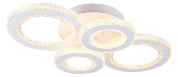 STROPNÍ LED SVÍTIDLO, 59/37,5/12,5 cm Novel - Stropní svítidla