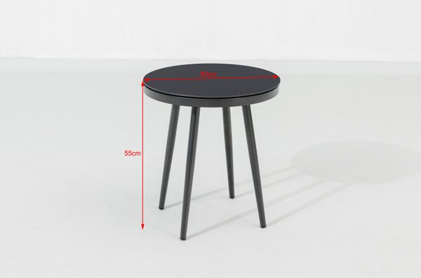 Doppler Melia LIKA-TEX® antracit - luxusní zahradní souprava