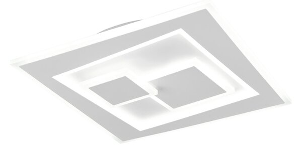 STROPNÍ LED SVÍTIDLO, 35,5/35,5/6 cm Novel - Stropní svítidla
