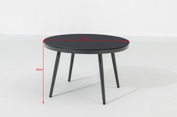 Doppler Melia LIKA-TEX® antracit - luxusní zahradní souprava