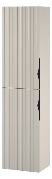 Cersanit Tirso, vysoká závěsná skříňka 400x302x1600 mm, béžová matná, S1015-006