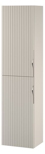 Cersanit Tirso, vysoká závěsná skříňka 400x302x1600 mm, béžová matná, S1015-006