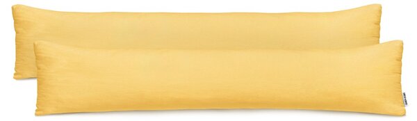 FLHF Povlak na polštář Amber zlatě žlutá, 40x200 - 2 ks