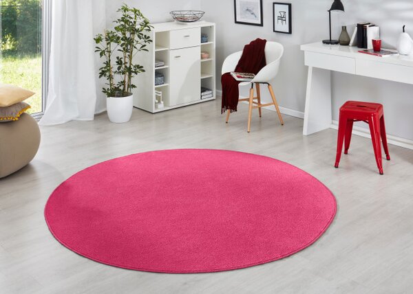 Koberec Hanse Home Fancy růžový kruh