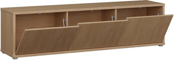 NÍZKÁ KOMODA, barvy dubu, 154,2/42,5/34,9 cm Carryhome - TV stolky & komody pod TV, Online Only