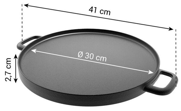 Pánev grilovací oboustranná MASSIVE ø 30 cm
