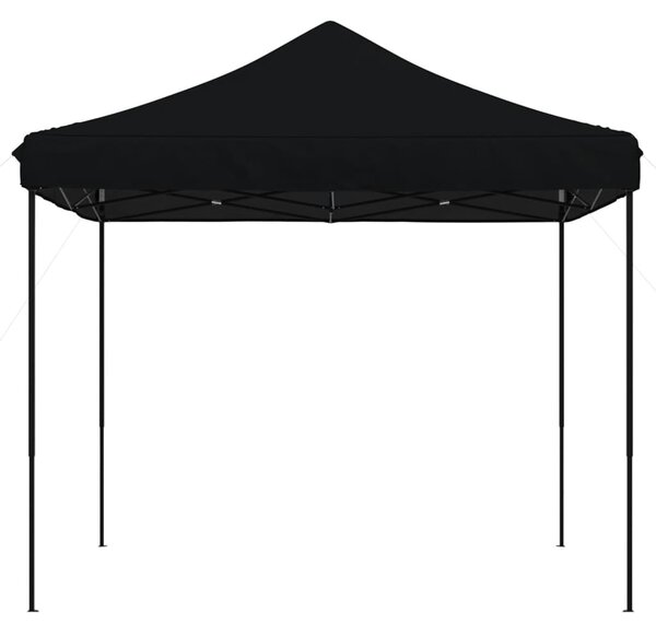 Skládací party stan pop-up černý 292 x 292 x 315 cm