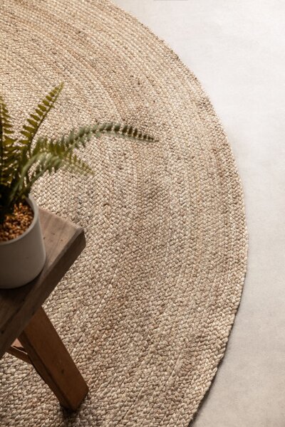 Koberec Hanse Home Jute Braided Rangpur šedý / hnědý