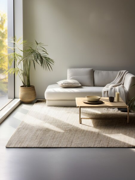 Koberec Hanse Home Handloom 1.0 Dhaka naturální / šedý / hnědý
