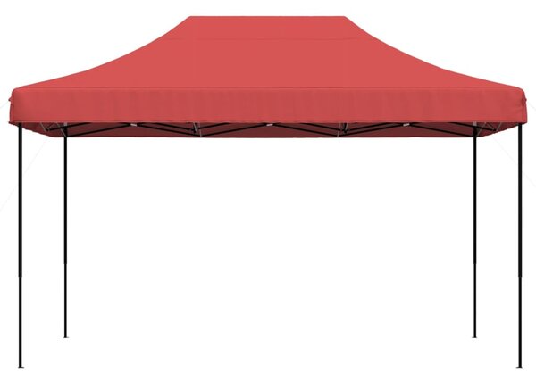 Skládací party stan pop-up vínový 440 x 292 x 315 cm