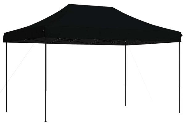 Skládací party stan pop-up černý 440 x 292 x 315 cm