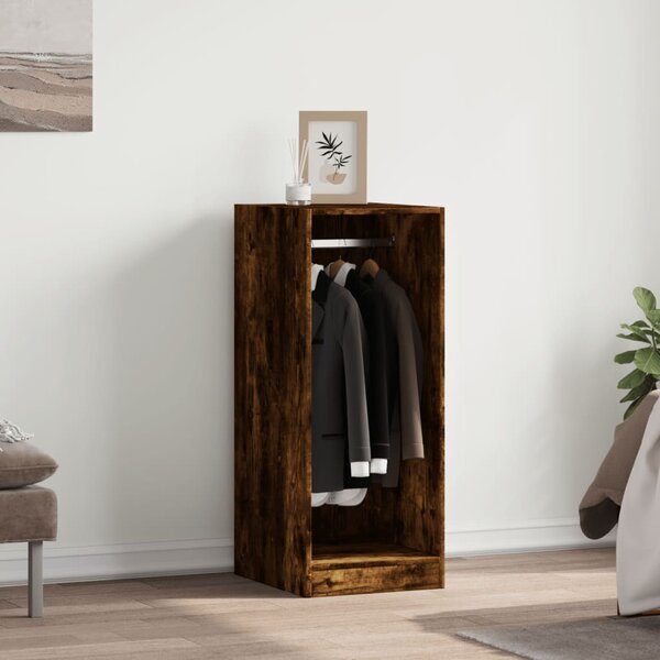 Šatní skříň kouřový dub 48 x 41 x 102 cm kompozitní dřevo