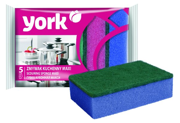 YORK Drhnoucí houbička MAXI 5 ks