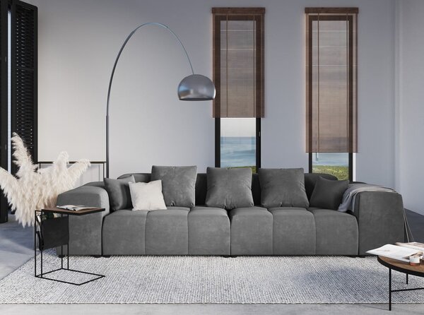 Sametový dekorační polštář ø 13 cm Rome Velvet – Cosmopolitan Design