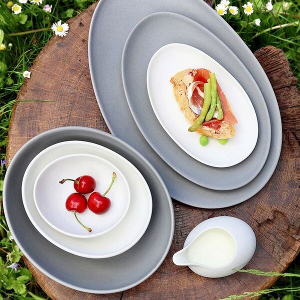 Miska FANCY HOME Stones 11 cm, bílá