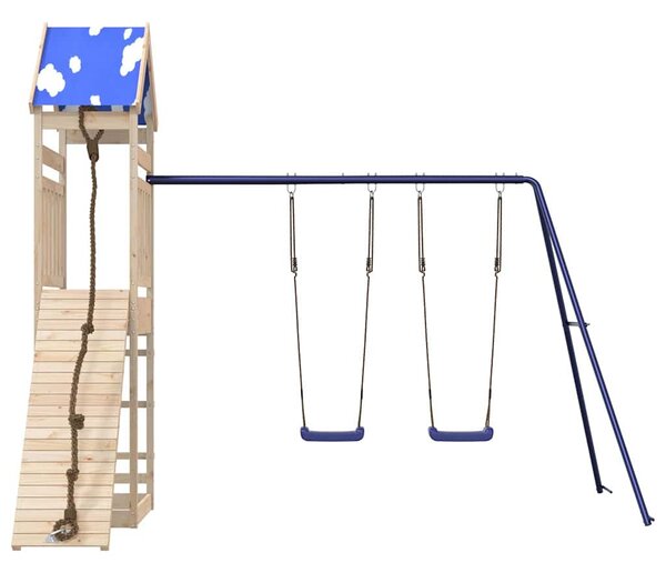 Dětské hřiště na zahradu masivní borové dřevo