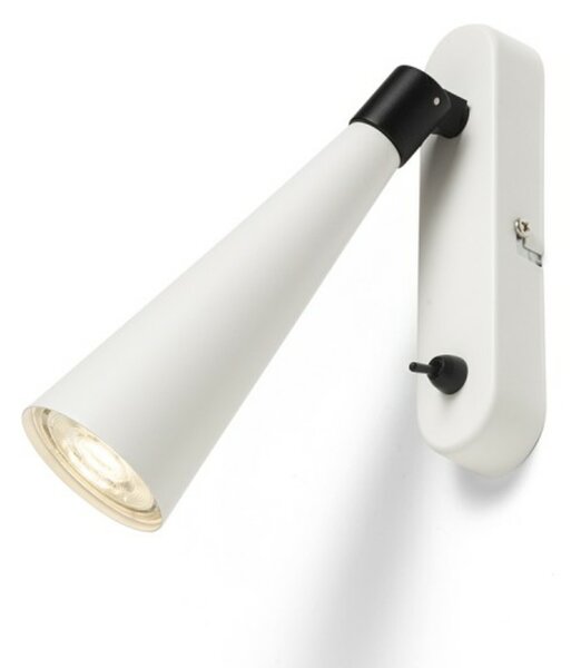 RED - DESIGN RENDL RENDL ALEXIS nástěnné bodové svítidlo bílá/černá 230V GU10 5W R14465