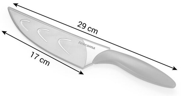 Nůž kuchařský MicroBlade MOVE 17 cm, s ochranným pouzdrem